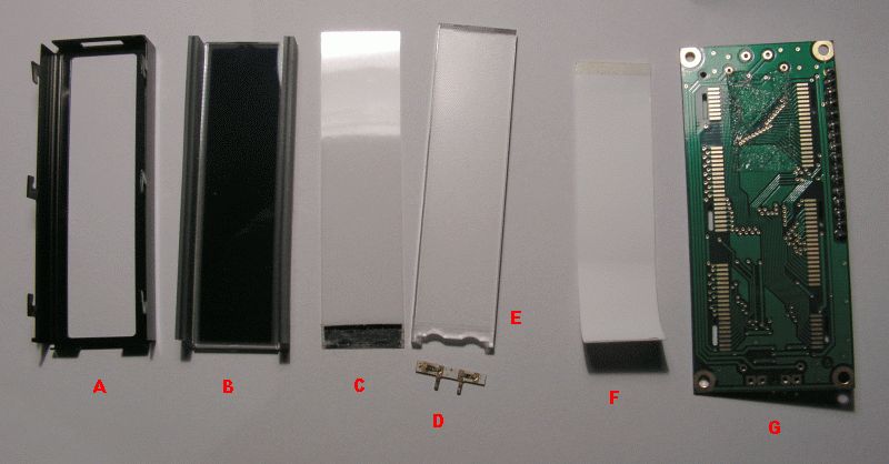 Disassembled LCD panel and backlight. (Image source)