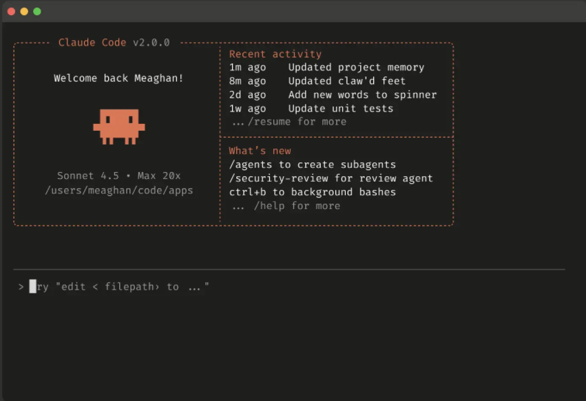 Screenshot of an AI coding assistant UI.